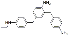 85423-05-8,2-[(4-aminophenyl)methyl]-4-[[4-(ethylamino)phenyl]methyl]aniline