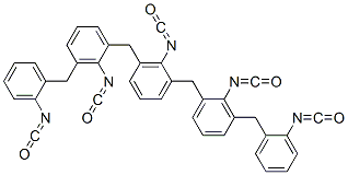 85423-11-6,2,6-bis[2-isocyanato-3-[(2-isocyanatophenyl)methyl]benzyl]phenyl isocyanate