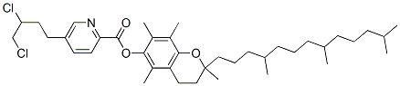 85446-73-7,[2,5,7,8-tetramethyl-2-(4,8,12-trimethyltridecyl)chroman-6-yl] 5-(3,4- dichlorobutyl)pyridine-2-carboxylate