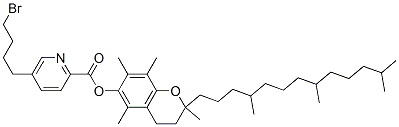 85446-74-8,[2,5,7,8-tetramethyl-2-(4,8,12-trimethyltridecyl)chroman-6-yl] 5-(4-br omobutyl)pyridine-2-carboxylate