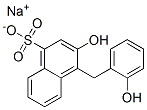 85455-71-6,sodium 3-hydroxy-4-[(2-hydroxyphenyl)methyl]naphthalenesulphonate