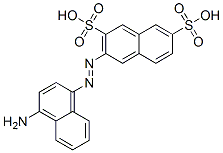 85480-82-6,3-[(4-amino-1-naphthyl)azo]naphthalene-2,7-disulphonic acid