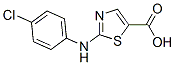 855531-21-4,2-(4-CHLOROPHENYLAMINO)-5-THIAZOLECARBOXYLIC ACID