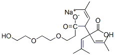 85567-56-2,sodium 4-[2-[2-(2-hydroxyethoxy)ethoxy]ethyl] 2-(triisobutenyl)succinate
