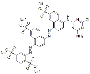 85586-79-4,tetrasodium 2-[[4-[[4-[(4-amino-6-chloro-1,3,5-triazin-2-yl)amino]-7-sulphonato-1-naphthyl]azo]-7-sulphonato-1-naphthyl]azo]benzene-1,4-disulphonate