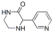 85607-66-5,Piperazinone, 3-(3-pyridinyl)- (9CI)