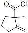 85620-37-7,Cyclopentanecarbonyl chloride, 1-methyl-2-methylene- (9CI)