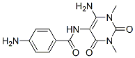 856571-99-8,Benzamide,  4-amino-N-(6-amino-1,2,3,4-tetrahydro-1,3-dimethyl-2,4-dioxo-5-pyrimidinyl)-