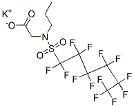 85665-66-3,potassium N-propyl-N-[(tridecafluorohexyl)sulphonyl]glycinate