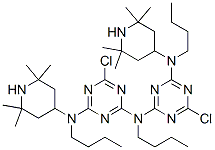 85665-72-1,N,N'-dibutyl-N-[4-[butyl(2,2,6,6-tetramethyl-4-piperidyl)amino]-6-chloro-1,3,5-triazin-2-yl]-6-chloro-N'-(2,2,6,6-tetramethyl-4-piperidyl)-1,3,5-triazine-2,4-diamine