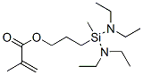 85665-73-2,3-[bis(diethylamino)methylsilyl]propyl methacrylate