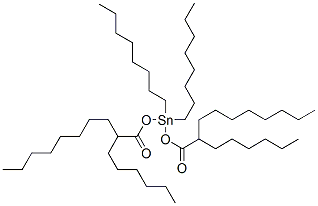 85702-88-1,bis[(2-hexyl-1-oxodecyl)oxy]dioctylstannane
