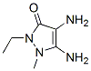 857036-14-7,3H-Pyrazol-3-one,  4,5-diamino-2-ethyl-1,2-dihydro-1-methyl-