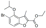 857081-69-7,ETHYL 5-BROMO-4-ISOPROPOXY-3-METHYLBENZOFURAN-2-CARBOXYLATE