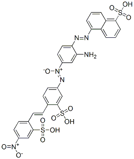 85711-23-5,5-[[2-amino-4-[[4-[2-(4-nitro-2-sulphophenyl)vinyl]-3-sulphophenyl]azoxy]phenyl]azo]naphthalene-1-sulphonic acid