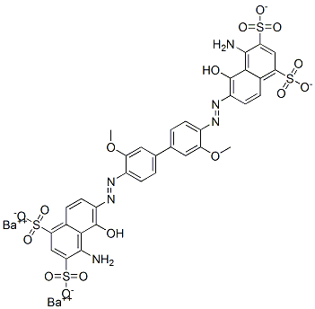 85721-17-1,dibarium 6,6'-[(3,3'-dimethoxy[1,1'-biphenyl]-4,4'-diyl)bis(azo)]bis[4-amino-5-hydroxynaphthalene-1,3-disulphonate]