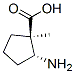 85726-01-8,Cyclopentanecarboxylic acid, 2-amino-1-methyl-, trans- (9CI)