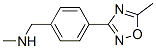 857283-77-3,N-METHYL-N-[4-(5-METHYL-1,2,4-OXADIAZOL-3-YL)BENZYL]AMINE