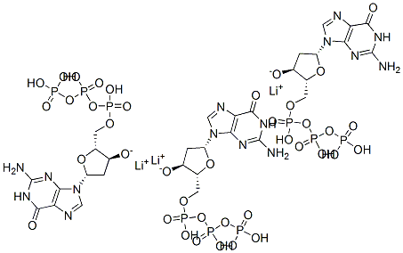 85737-05-9,Guanosine 5'-(tetrahydrogen triphosphate), 2'-deoxy-, trilithium salt