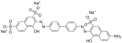 85749-99-1,3-[[4'-[(6-amino-1-hydroxy-3-sulpho-2-naphthyl)azo][1,1'-biphenyl]-4-yl]azo]-4-hydroxynaphthalene-2,7-disulphonic acid, sodium salt