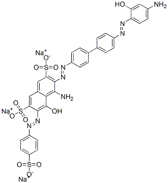 85750-07-8,4-amino-3-[[4'-[(4-amino-2-hydroxyphenyl)azo][1,1'-biphenyl]-4-yl]azo]-5-hydroxy-6-[(4-sulphophenyl)azo]naphthalene-2,7-disulphonic acid, sodium salt