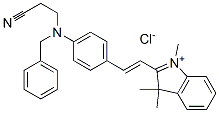 85750-21-6,2-[2-[4-[benzyl(2-cyanoethyl)amino]phenyl]vinyl]-1,3,3-trimethyl-3H-indolium chloride