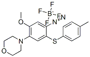 85750-32-9,5-methoxy-4-(morpholin-4-yl)-2-[(p-tolyl)thio]benzenediazonium tetrafluoroborate