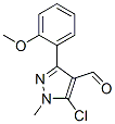 857640-22-3,5-CHLORO-3-(2-METHOXYPHENYL)-1-METHYL-1H-PYRAZOLE-4-CARBOXALDEHYDE