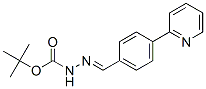 857904-11-1,HYDRAZINECARBOXYLIC ACID, [[4-(2-PYRIDINYL)PHENYL]METHYLENE]-, 1,1-DIMETHYLETHYL ESTER