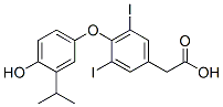 85828-81-5,4-(4-hydroxy-3-isopropylphenoxy)-3,5-diiodophenylacetic acid