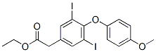 85828-82-6,ethyl 3,5-diiodo-4-(4-methoxyphenoxy)phenylacetate