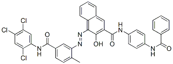 85851-58-7,N-[4-(benzoylamino)phenyl]-3-hydroxy-4-[[2-methyl-5-[[(2,4,5-trichlorophenyl)amino]carbonyl]phenyl]azo]naphthalene-2-carboxamide