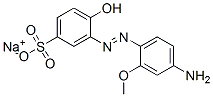 85895-93-8,sodium 3-[(4-amino-2-methoxyphenyl)azo]-4-hydroxybenzenesulphonate