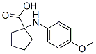 859181-99-0,1-(4-METHOXY-PHENYLAMINO)-CYCLOPENTANECARBOXYLIC ACID