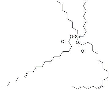 85938-53-0,bis(octadeca-9(Z),12(Z)-dienoyloxy)dioctylstannane
