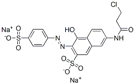 85958-97-0,disodium 7-[(3-chloro-1-oxopropyl)amino]-4-hydroxy-3-[(4-sulphonatophenyl)azo]naphthalene-2-sulphonate