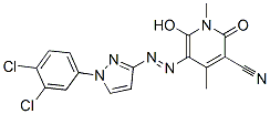 85959-54-2,5-[[1-(3,4-dichlorophenyl)-1H-pyrazol-3-yl]azo]-1,2-dihydro-6-hydroxy-1,4-dimethyl-2-oxonicotinonitrile
