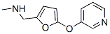 859850-77-4,N-METHYL-N-[[5-(PYRIDIN-3-YLOXY)-2-FURYL]METHYL]AMINE