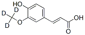 860605-59-0,4-HYDROXY-3-METHOXY-D3-CINNAMIC ACID