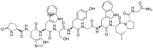 86073-88-3,PYR-HIS-TRP-SER-TYR-GLY-TRP-LEU-PRO-GLY-NH2