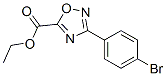 861146-12-5,Ethyl 3-(4-bromophenyl)-1,2,4-oxadiazole-5-carboxylate