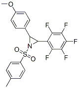 861437-21-0,2-(4-METHOXYPHENYL)-3-(PERFLUOROPHENYL)-1-TOSYLAZIRIDINE