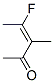 86154-59-8,3-Penten-2-one, 4-fluoro-3-methyl-, (E)- (9CI)