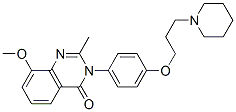 862308-94-9,4(3H)-Quinazolinone,  8-methoxy-2-methyl-3-[4-[3-(1-piperidinyl)propoxy]phenyl]-