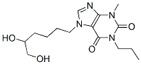 86257-13-8,7-(5,6-dihydroxyhexyl)-3-methyl-1-propyl-purine-2,6-dione