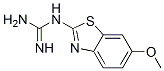 86328-45-2,Guanidine, (6-methoxy-2-benzothiazolyl)- (9CI)