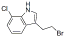863289-25-2,1H-INDOLE,3-(2-BROMOETHYL)-7-CHLORO-