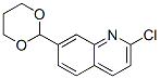863549-12-6,Quinoline, 2-chloro-7-(1,3-dioxan-2-yl)- (9CI)