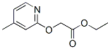 864684-80-0,(4-METHYL-PYRIDIN-2-YLOXY)-ACETIC ACID ETHYL ESTER