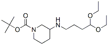 864684-94-6,3-(4,4-DIETHOXY-BUTYLAMINO)-PIPERIDINE-1-CARBOXYLIC ACID TERT-BUTYL ESTER